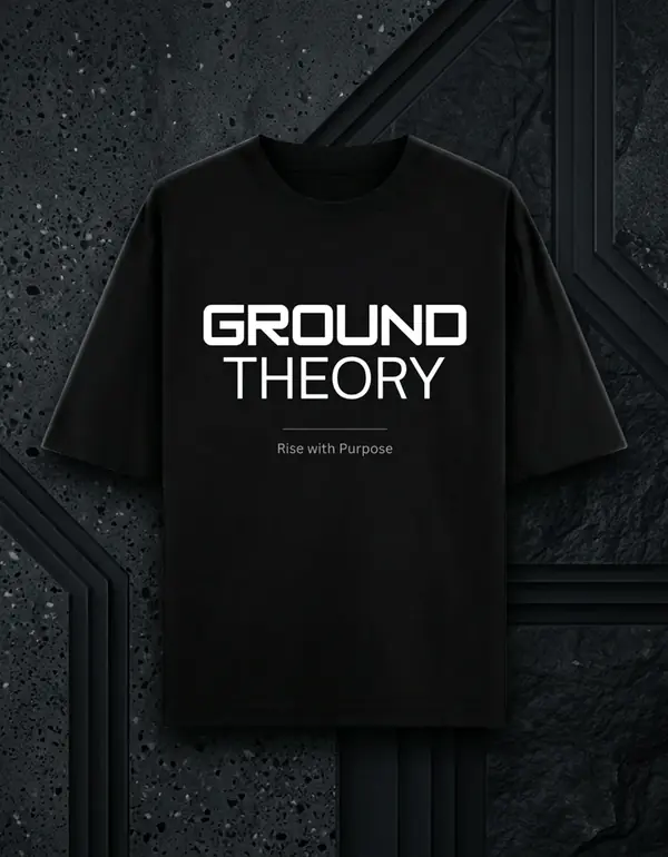 Ground Theory Brand Tshirt view 3