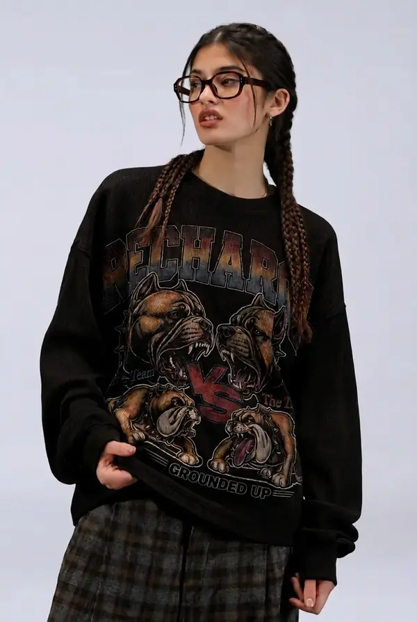 Bulldog Oversize Sweatshirt