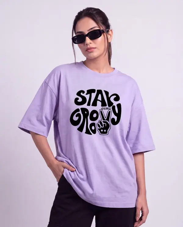 Oversized Groovy Tshirt