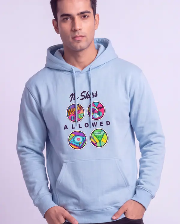 No Skips Unisex Hoodie view 2