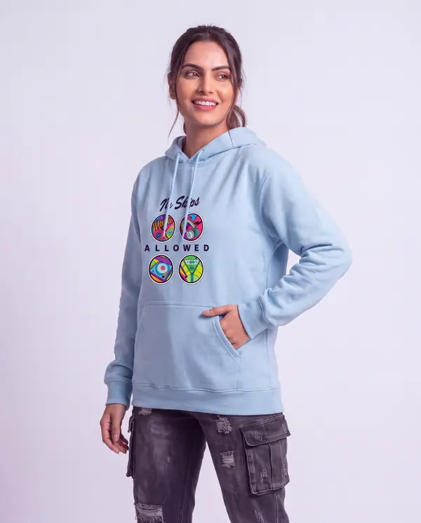 No Skips Unisex Hoodie view 3