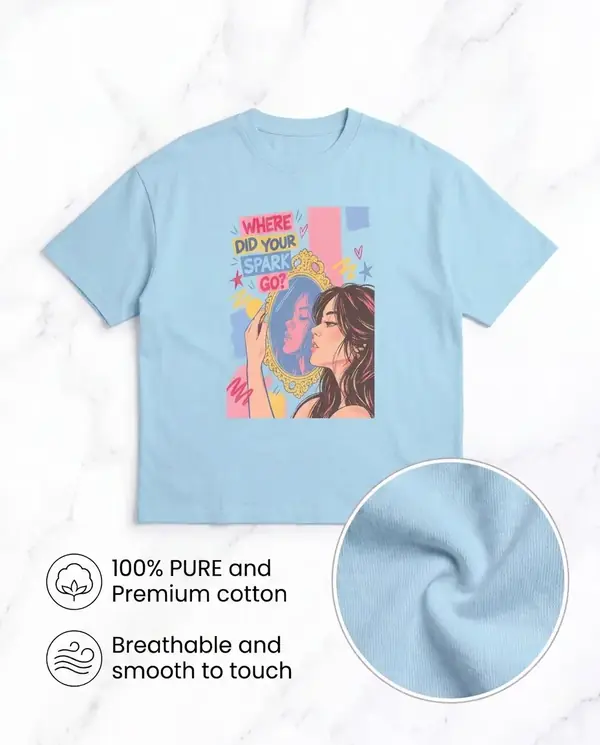 Oversized Spark Tshirt view 4